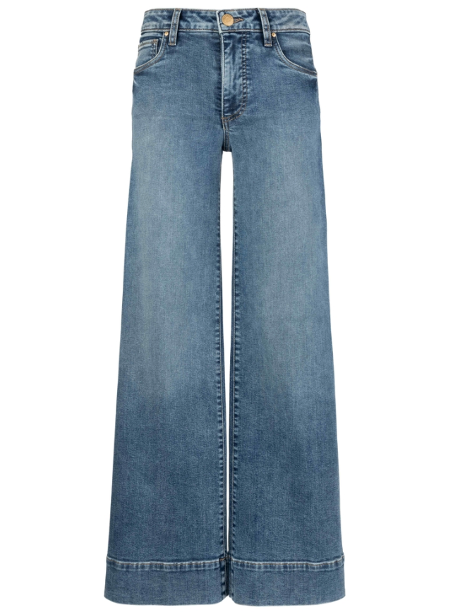 Kut Maya Back Dart Wide Hem Jean