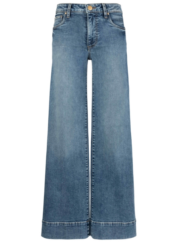 Kut Maya Back Dart Wide Hem Jean