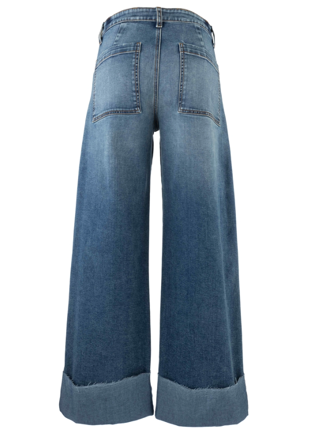 Kut Meg Cuffed Hem Jeans