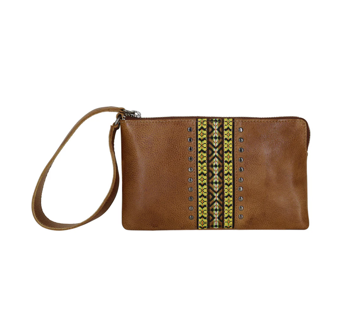 Latico Gibson Leather Wristlet