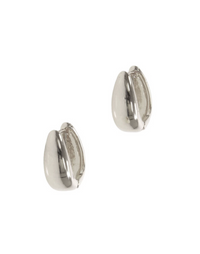 Mini Droplet Hinged Hoop Earrings