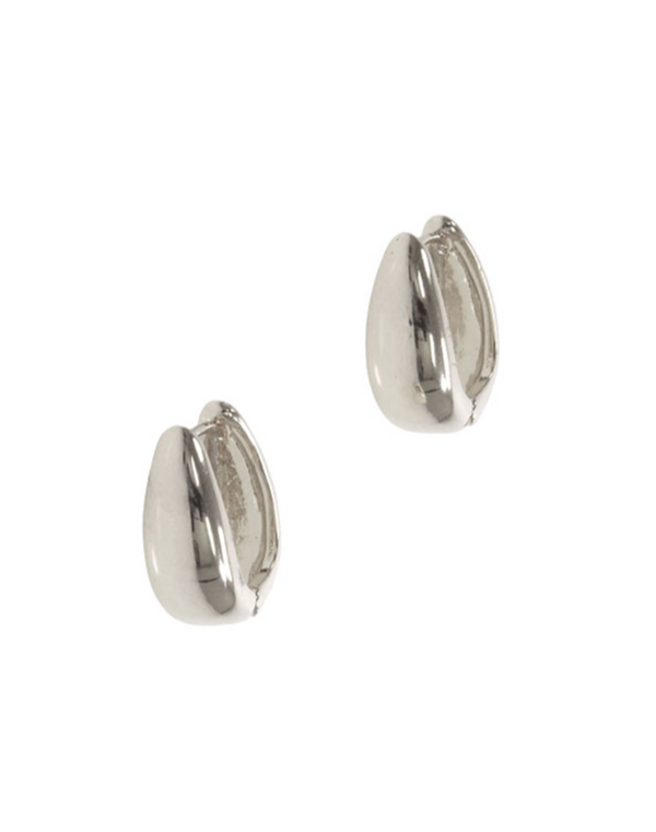 Mini Droplet Hinged Hoop Earrings
