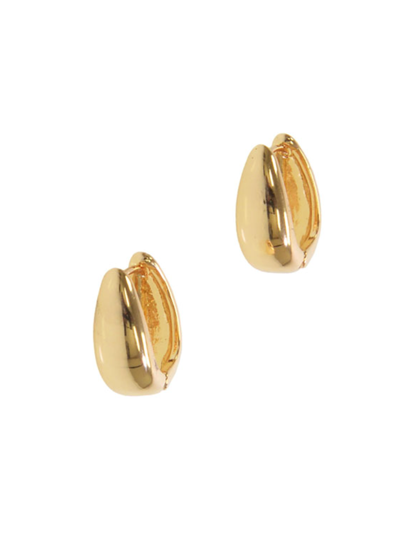 Mini Droplet Hinged Hoop Earrings