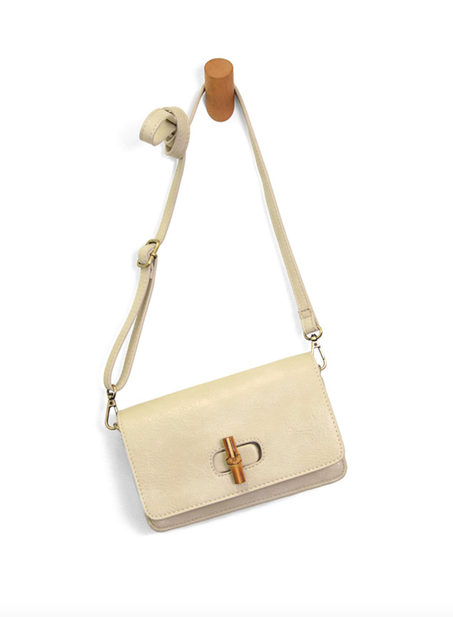 Bonnie Mini Bamboo Turnlock Crossbody