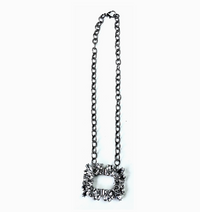 Chain W/Bling Rectangle