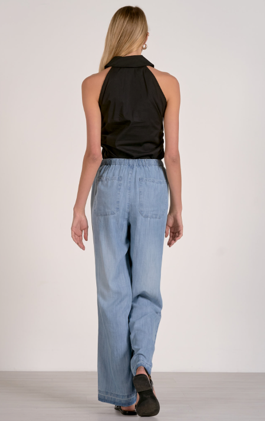 Elan Chambray Drawstring Pants