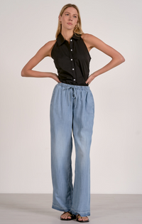 Elan Chambray Drawstring Pants