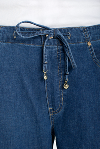 Liverpool Tie Waist Wide Leg Jean