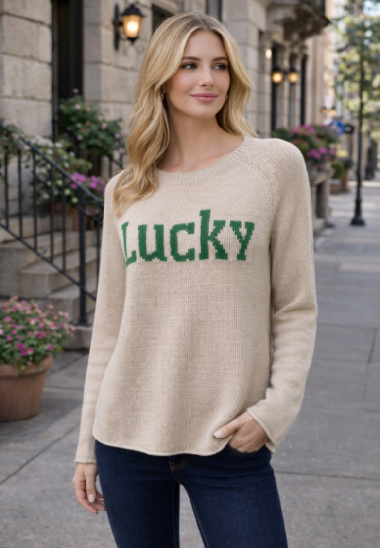 Lucky Knit Sweater