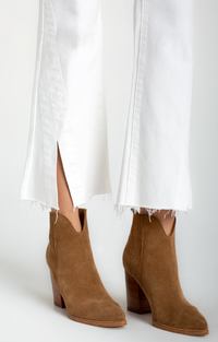 Liverpool Hannah Crop Flare-White