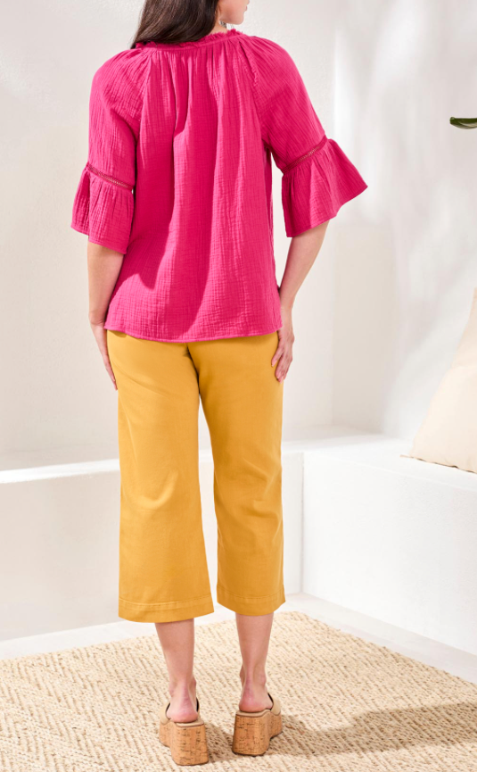 Tribal Raglan Sleeve Blouse