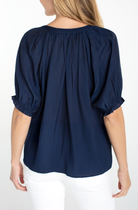 Liverpool Half Placket Blouse
