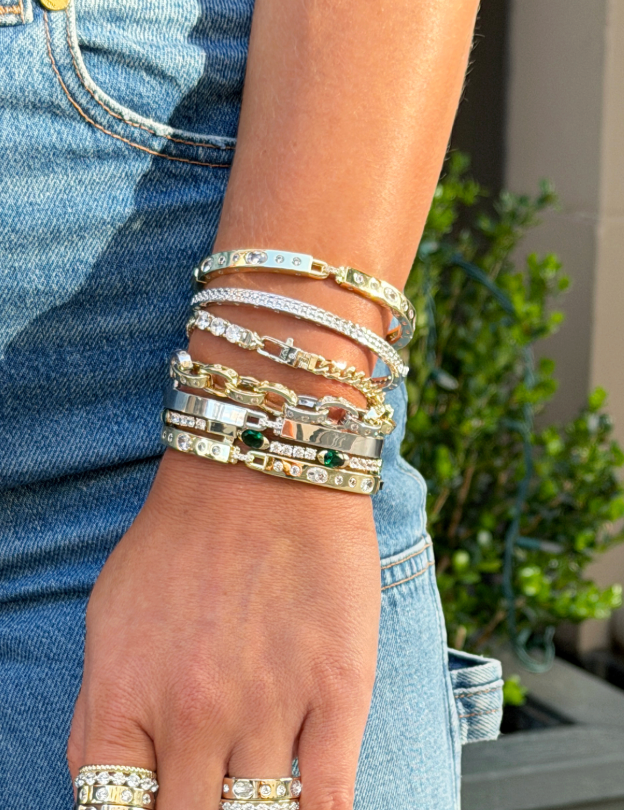 Ashley Lock Cuff Bracelet