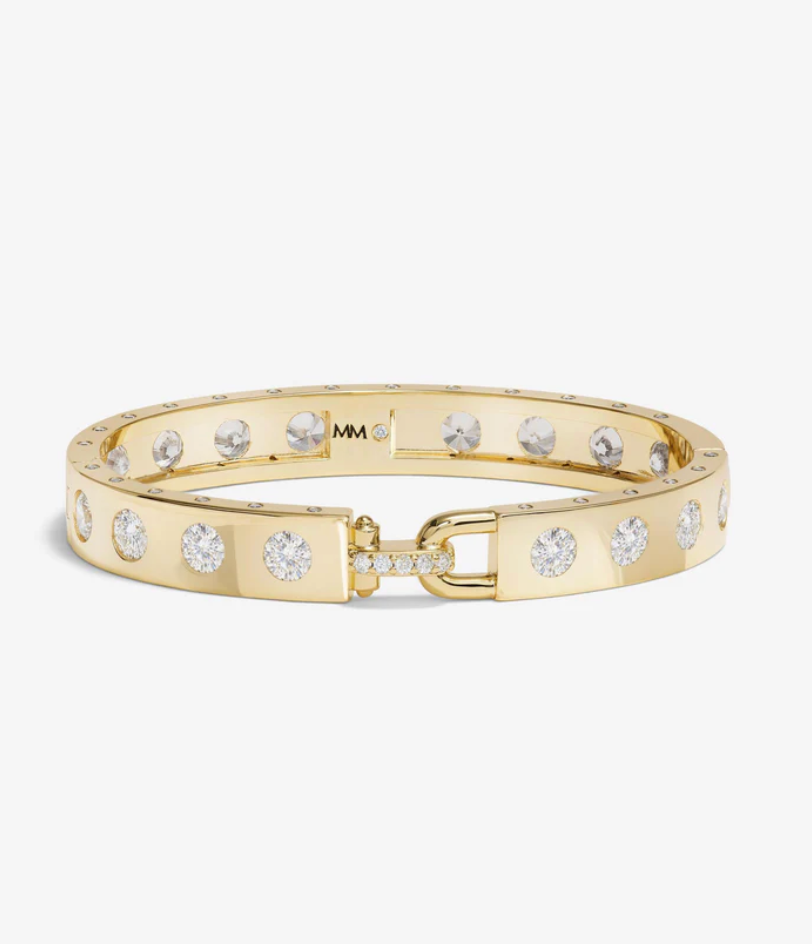 Ashley Rodeo Lock Cuff Bracelet