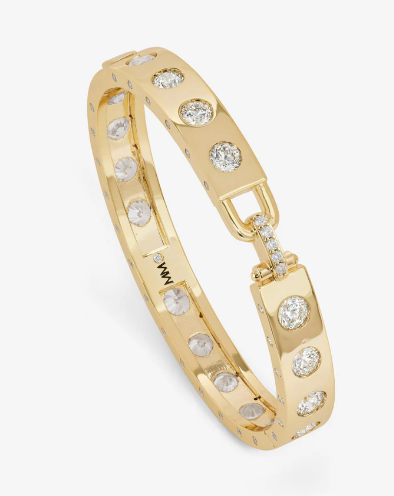 Ashley Rodeo Lock Cuff Bracelet