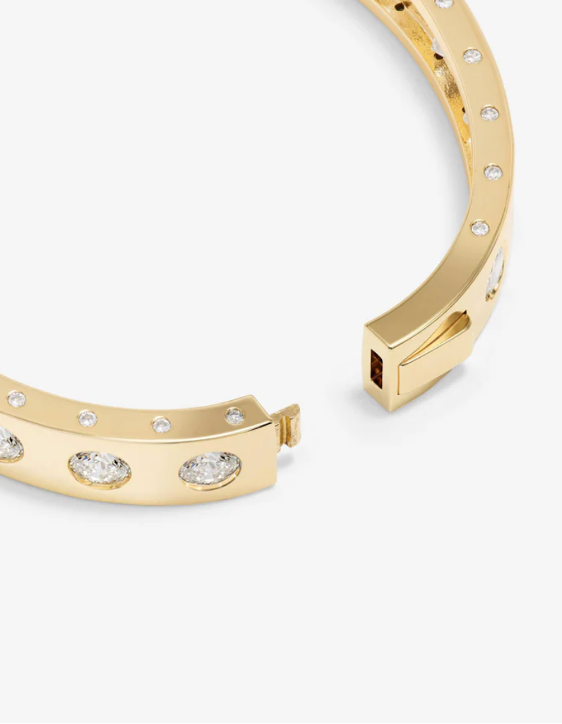 Ashley Rodeo Lock Cuff Bracelet