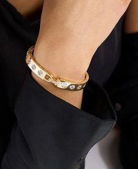 Ashley Rodeo Lock Cuff Bracelet