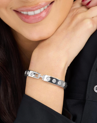 Ashley Rodeo Lock Cuff Bracelet