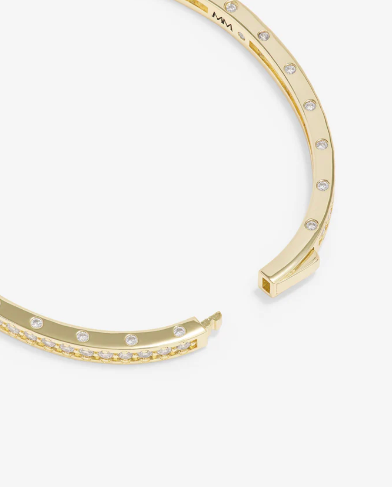 Ashley Pave Cuff Bracelet