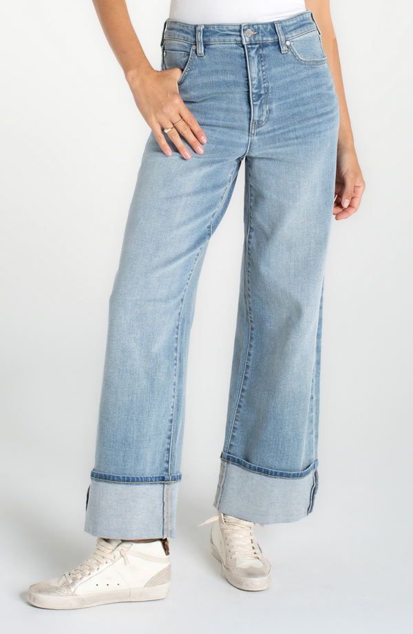 Liverpool Morgan Cuffed Jean 30" ins