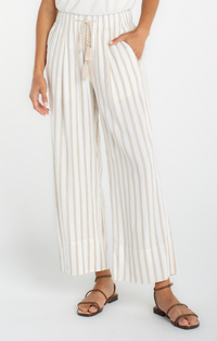 Liverpool Pull On Wide Leg Crop Trouser 26" ins