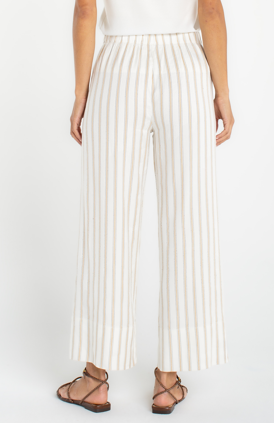 Liverpool Pull On Wide Leg Crop Trouser 26" ins