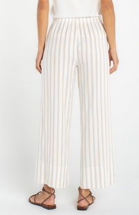 Liverpool Pull On Wide Leg Crop Trouser 26" ins