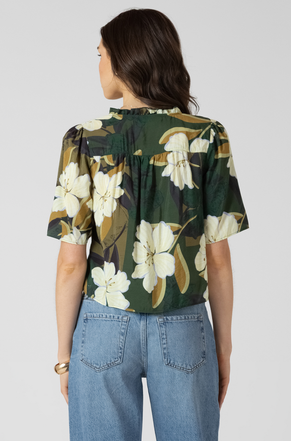 Dex Button Front Blouse