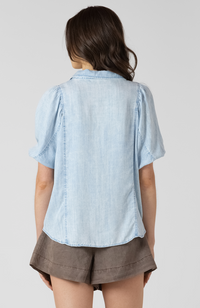Dex Button Front Blouse