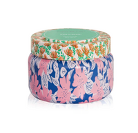 Capri Blue Pattern Play Travel Tin Candle