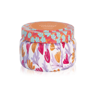 Capri Blue Pattern Play Travel Tin Candle