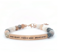 Kind Heart-Fierce Mind-Brave Spirit
