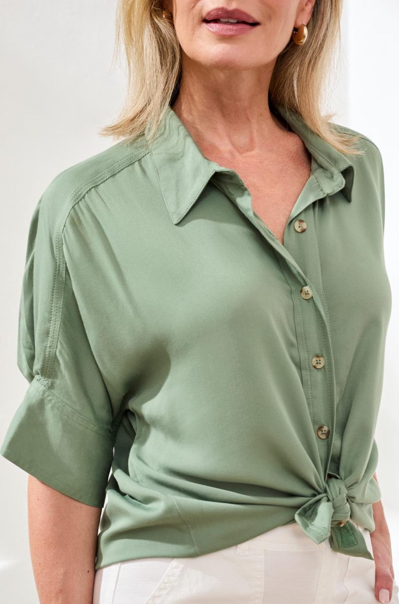Tribal Elbow Sleeve Blouse