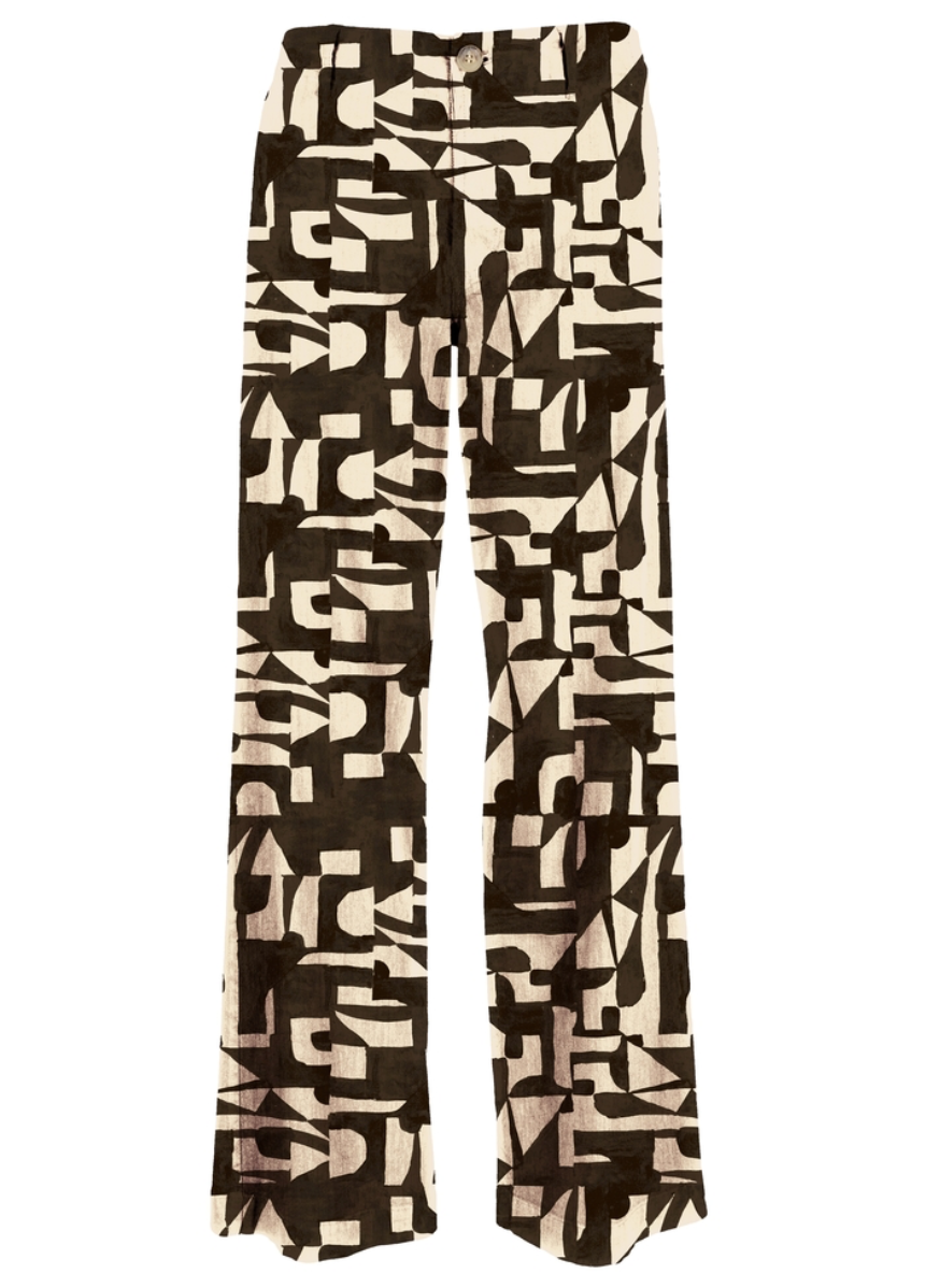 Kut Meg Linen Wide Leg Pants