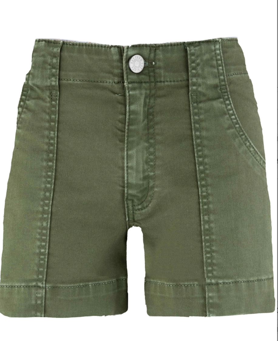 Kut Jane High Rise Shorts -Olive
