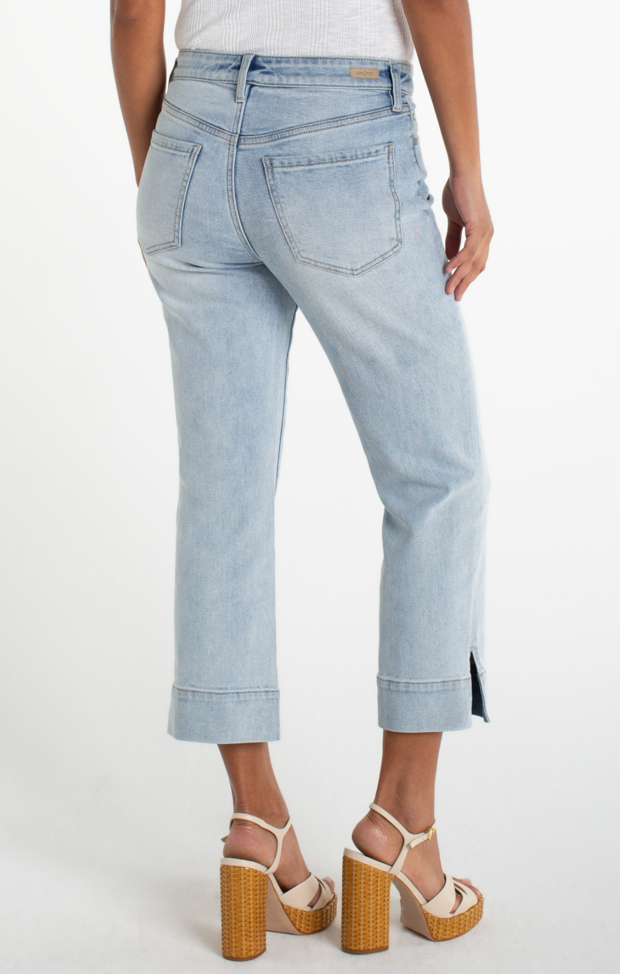 Liverpool Kennedy Crop Straight Jean