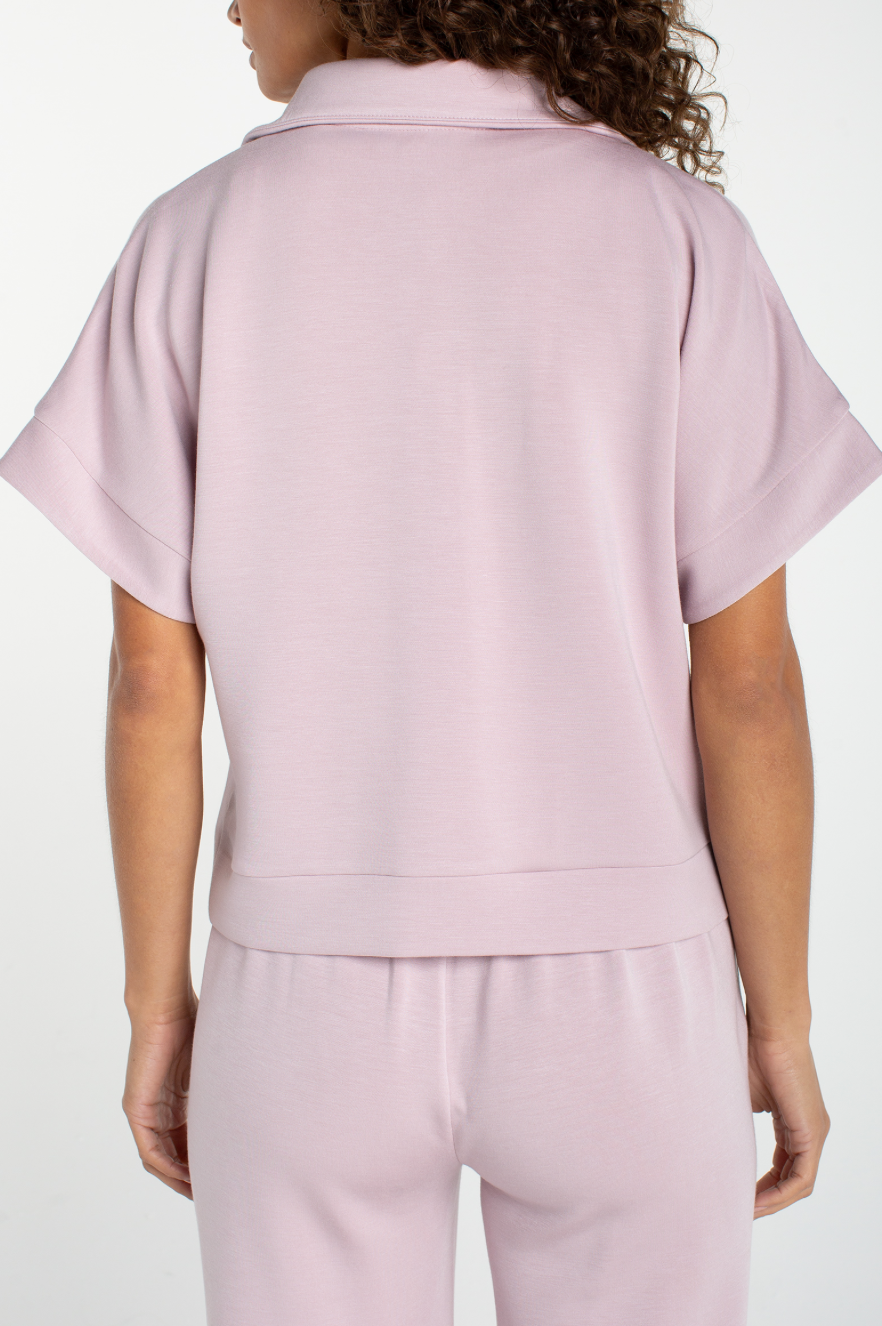 Liverpool Half Zip Popover Top