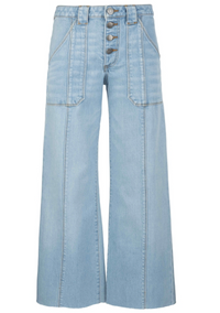 Kut Meg Patch Pockets Exp Button Jeans