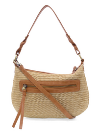 Natural Straw Effie Hobo