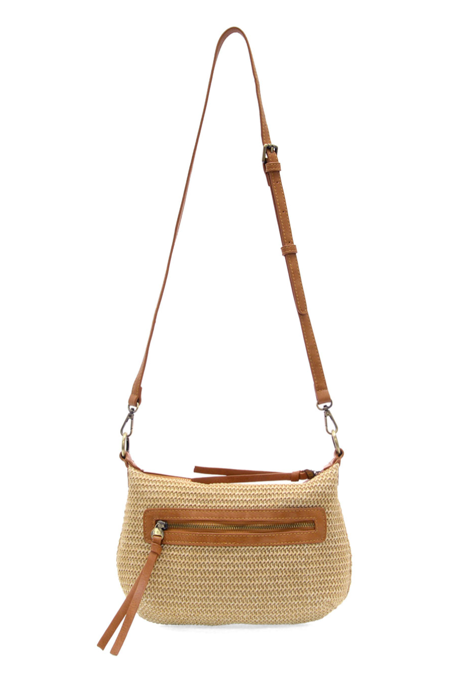 Natural Straw Effie Hobo