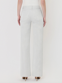 Tie Striped Vintage Flare Jeans