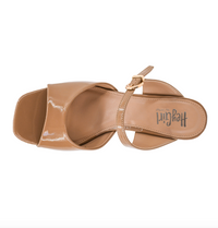 Corkys Xoxo Camel Patent Wedge