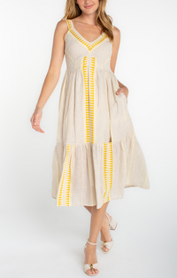 Liverpool Sleeveless Midi Dress