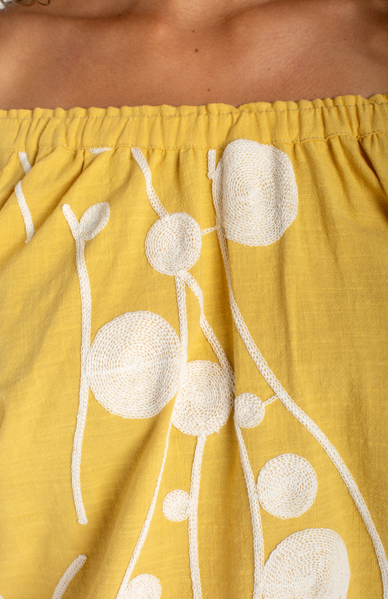 Liverpool 3/4 Sleeve Woven Top