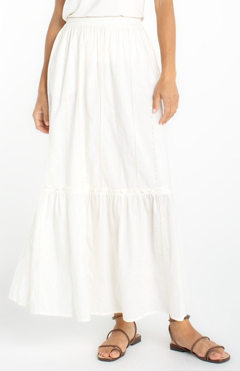 Liverpool Tiered Maxi Skirt