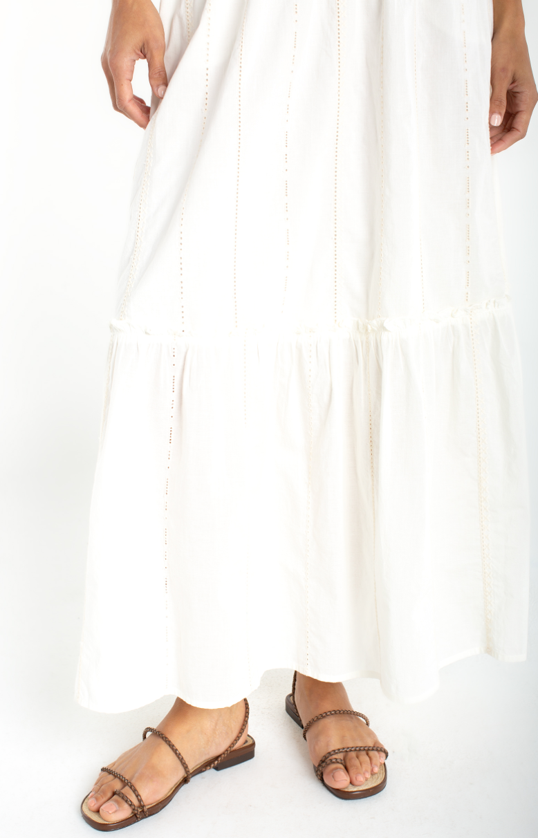 Liverpool Tiered Maxi Skirt