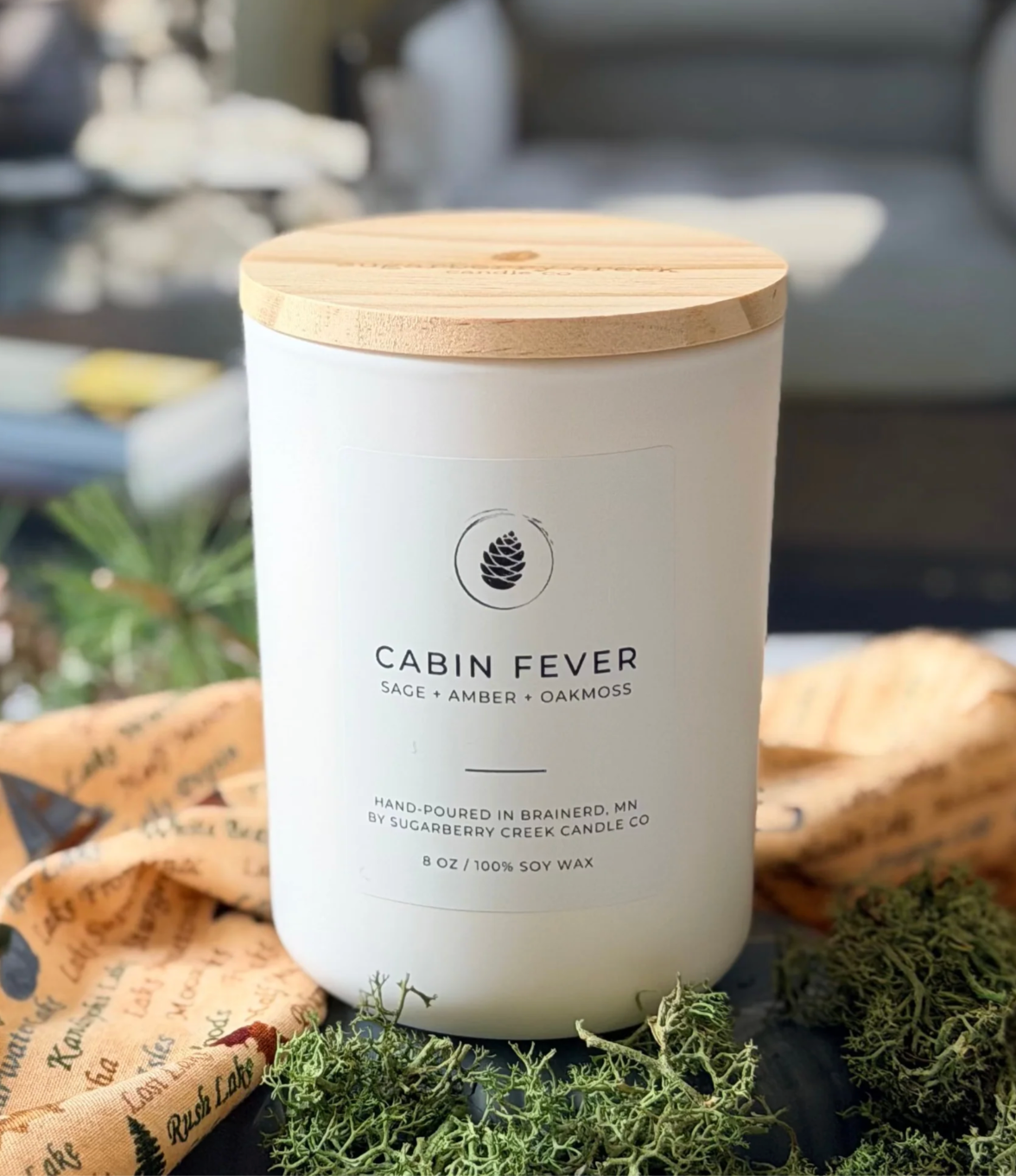 Sugarberry Soy Wax Candle