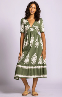 Bellingham Dress -Green