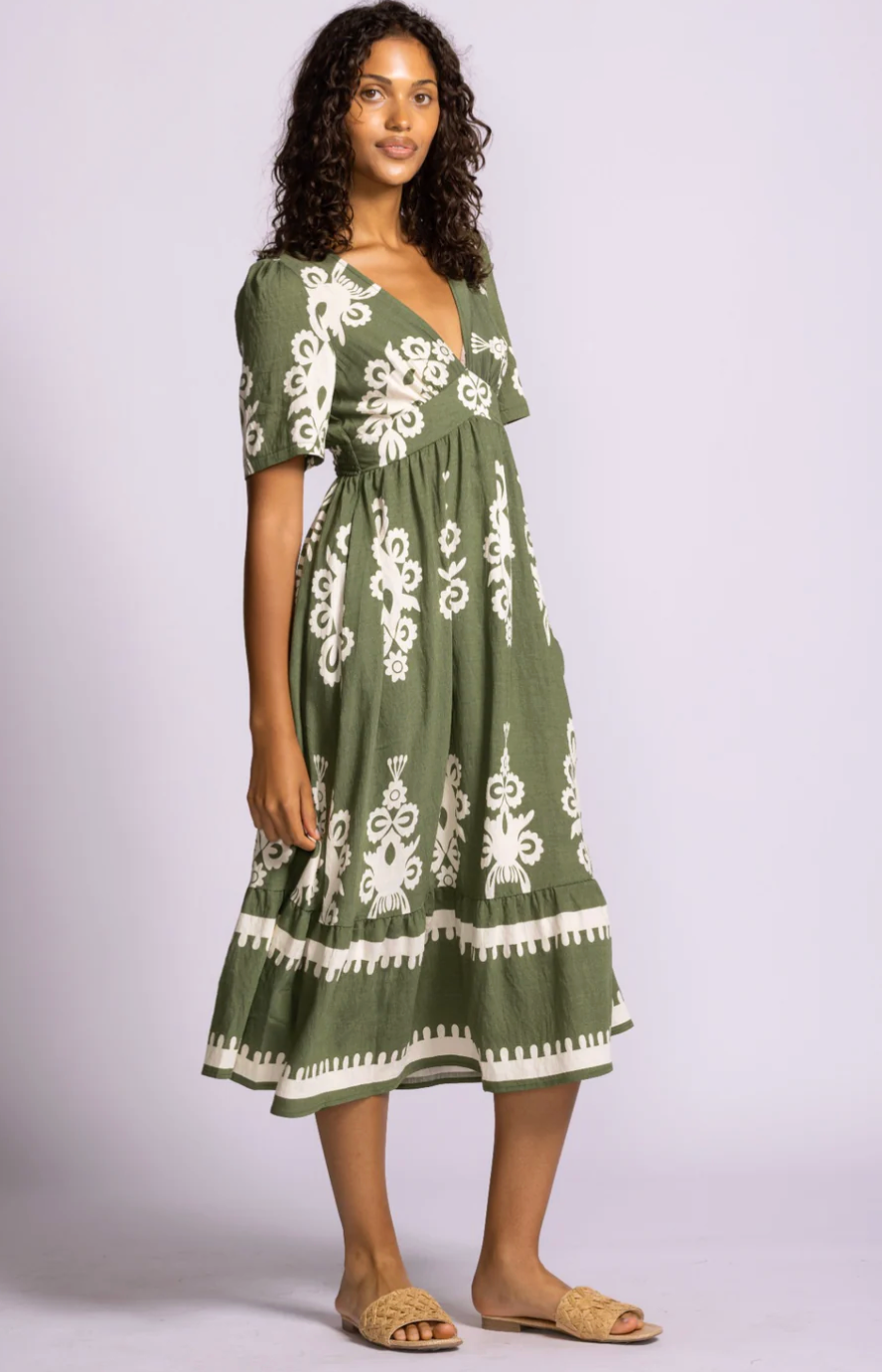 Bellingham Dress -Green