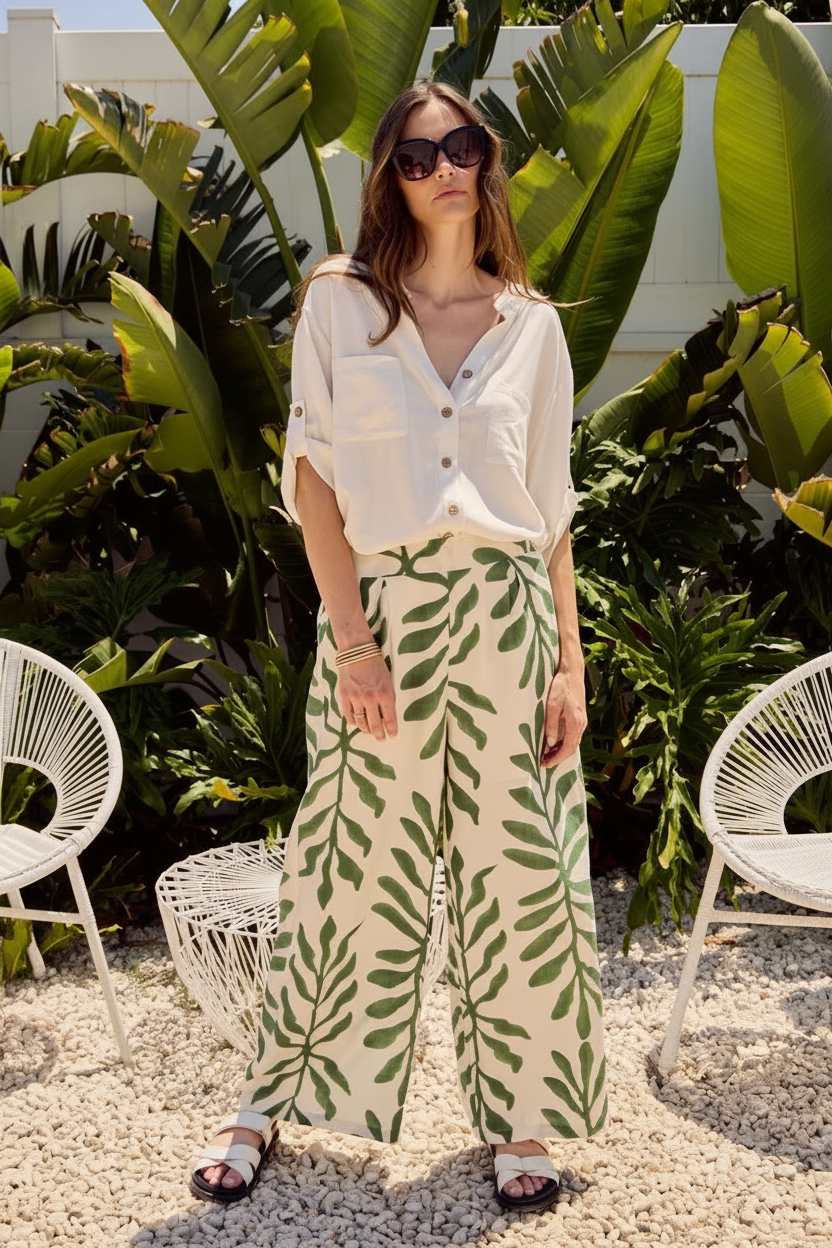 Riverside Pants-Green